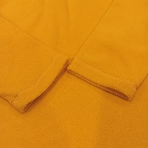 Helly Hansen Mens Yellow Size Large Polartec Fleece Pullover 1/4 Zip New Outdoor - Picture 2 of 12